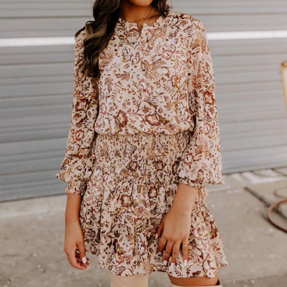 Fate Make It Happen Ruffle Dress